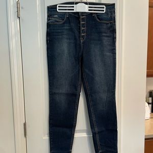 Sneak Peek High Waisted Skinny Jeans